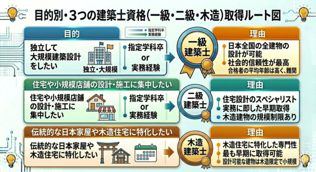 目的別,建築士資格