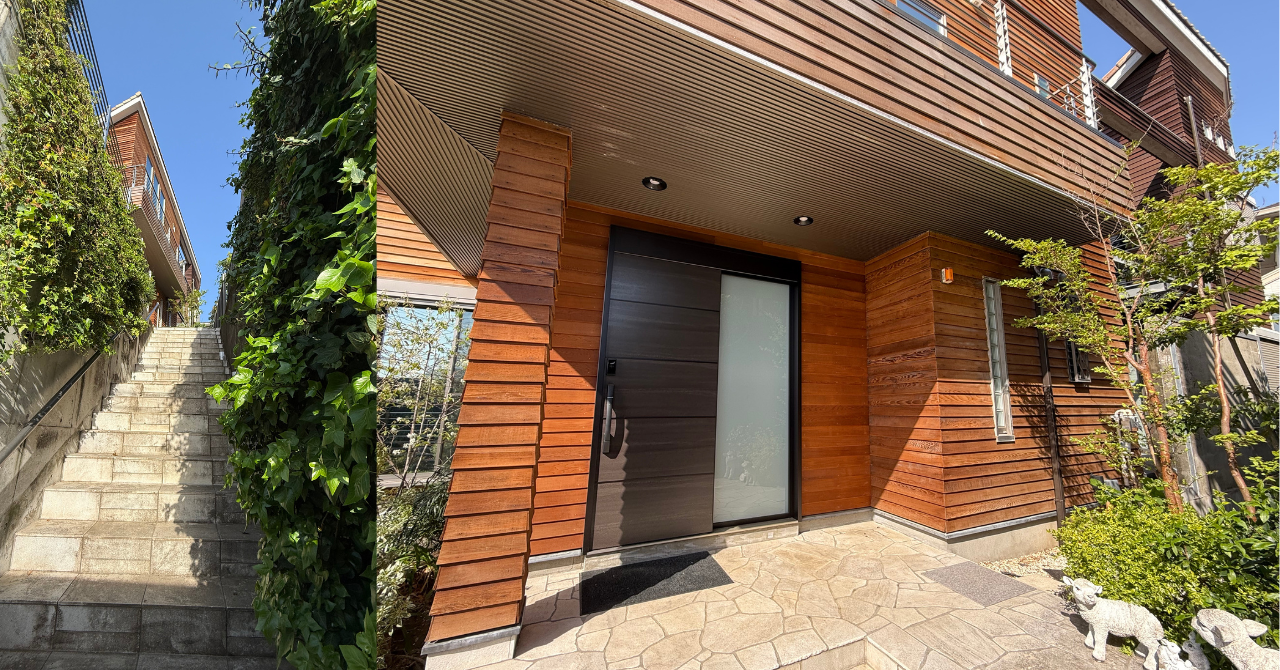 こちらが青葉台本社事務所です。  ZEVION のものづくりの姿勢を感じていただける場所です。（面接へお越しの際は、門にあるインターフォンを鳴らしてください。）