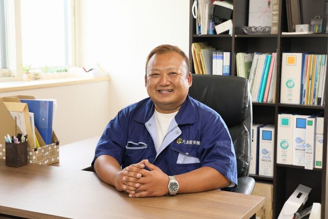 ＼社長です♪／